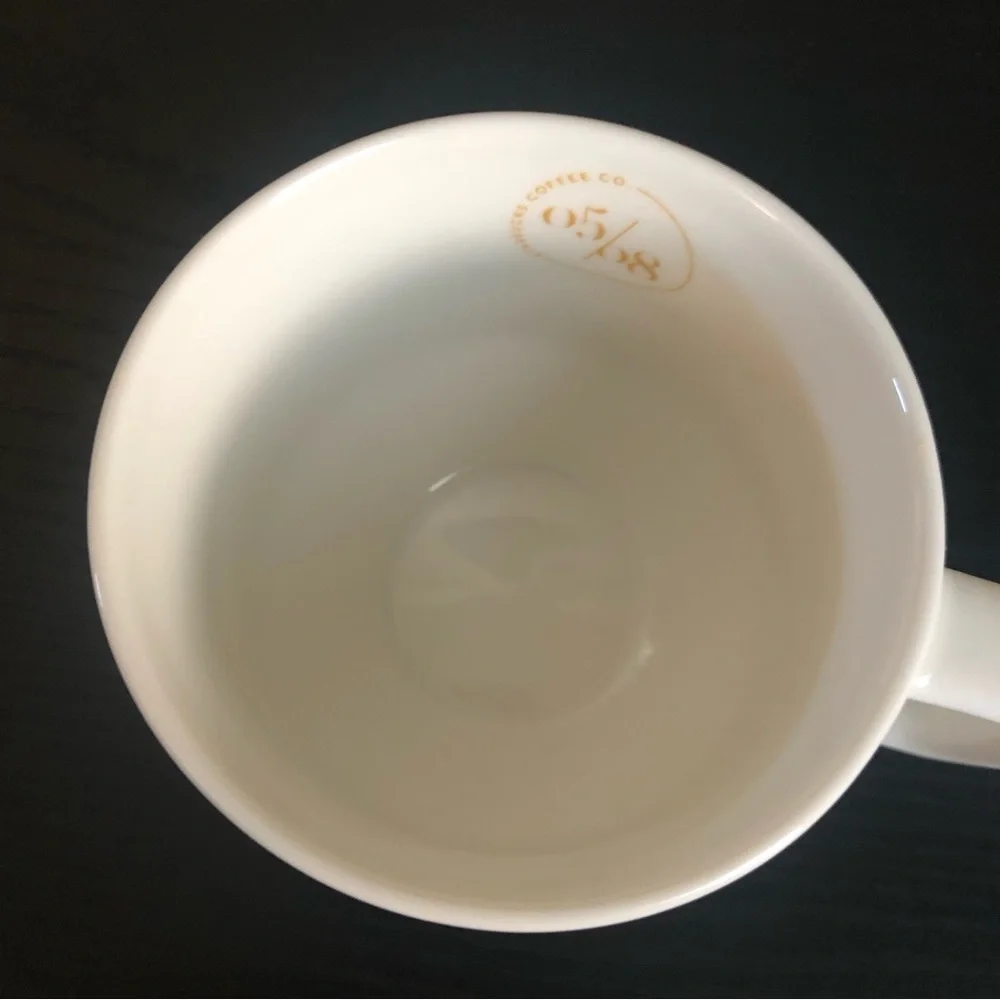 Starbucks Coffee Tea Mug Cup 05/08 2015 12 fl oz Artsy Abstract Colorful
